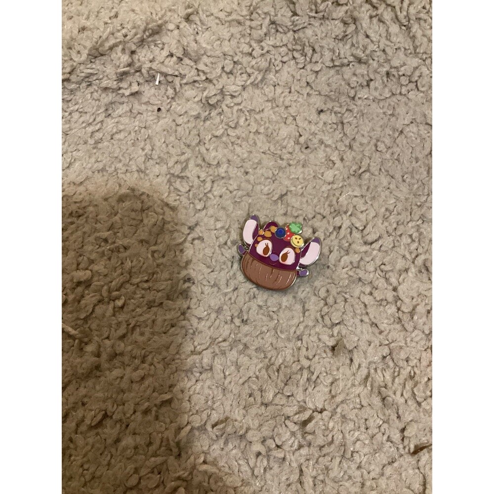 2023 Disney Parks Munchlings Fruity Finds Angel Acai Bowl Pin Lilo Stitch